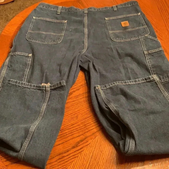 Carhartt Jeans Men’s 40/30 Dungaree Fit Carpenter Jeans - Picture 6 of 8